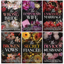 The Windsors Series 6 Books Collection Set By Catharina Maura (The Wrong Bride, The Temporary Wife, The Unwanted Marriage, The Broken Vows, The Secret Fiancée and The Devious Husband)