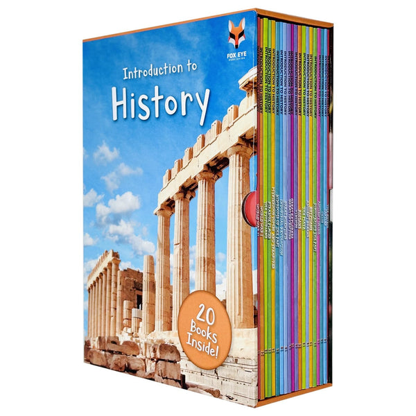 Introduction to History 20 Books Collection Box Set (The Aztecs, Castles, Celts, Ancient China, Discovering the Past, Egyptians, Ancient Greeks, The Maya, Romans, Vikings, Great Explorers and More)