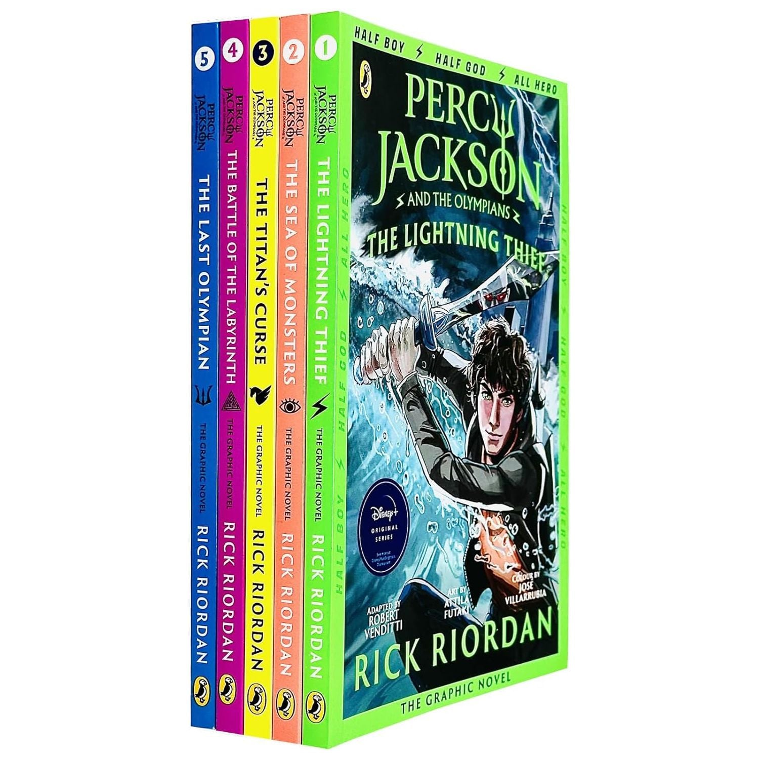 percy jackson and the sea of monsters graphic novel pdf Percy Jackson Graphic Novels 1-5 Books Collection Set
