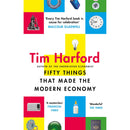Tim Harford Collection 3 Books Set (Messy (Hardback), Fifty Things that Made the Modern Economy, The Undercover Economist)