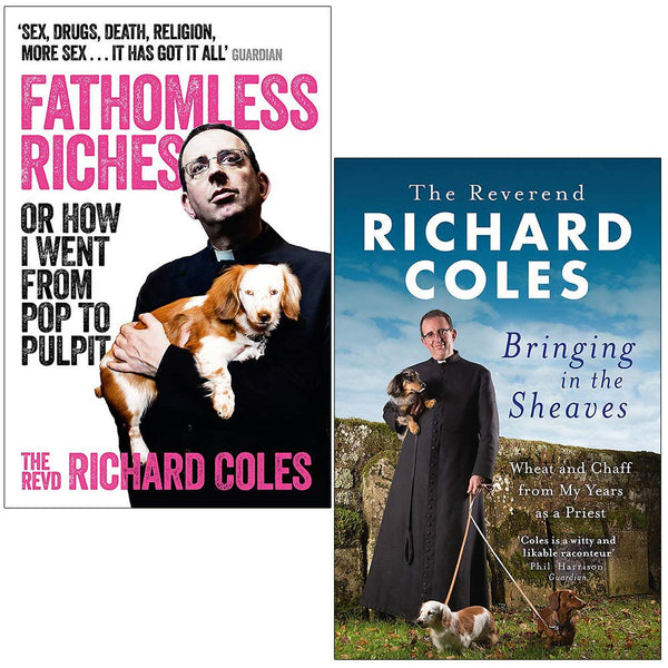 Fathomless Riches &amp; Bringing in the Sheaves By Reverend Richard Coles 2 Books Collection Set