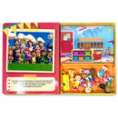 CoComelon My Busy Books Set | Storybook, 10 Character Figurines & Playmat | Interactive Kids Story & Play Activity Set