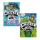 Chicken Hill 2 Books Collection Set by Beccy Blake - Attack of the Zombie Cactus and Frozen Squirrel Rescue Mission