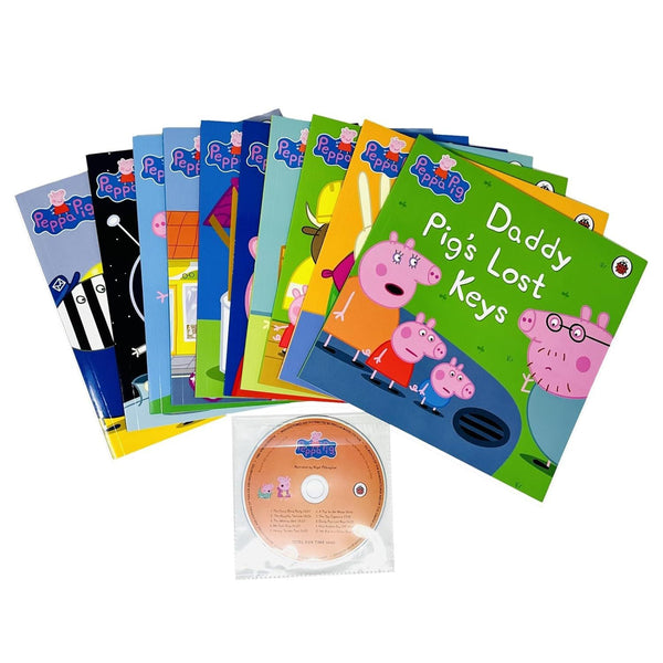 Peppa Pig 10 Book Set with CD (Orange Bag) – The Toy Cupboard, Trip to