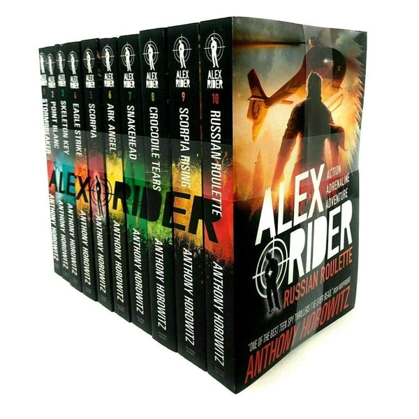 Alex Rider 10 Books Collection Box Set by Anthony Horowitz