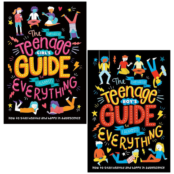 Sharie Coombes Collection 2 Books Set (The (Nearly) Teenage Girl's Guide to (Almost) Everything & The (Nearly) Teenage Boy's Guide to (Almost) Everything)
