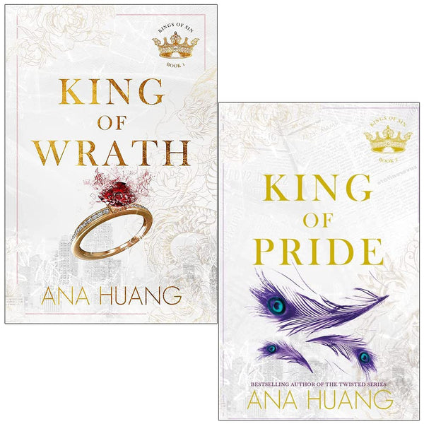 Kings of Sin Series 2 Books Collection Set By Ana Huang (King of Wrath, King of Pride)