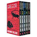 Suzanne Collins Gregor Underland Chronicles Collection 5 Books Set
