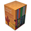 Ernest Hemingway Collection 7 Books Hardcover Set (A Moveable Feast, For Whom The Bell Tolls, A Farewell To Arms, Green Hills Of Africa, The Old and The Sea, In Our Time and The Sun Also Rises)
