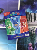PJ Masks My Busy Books - Storybook, 10 figurines, playmat