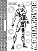 Marvel Avengers: Giant Colour-Me Pad | Superhero Creative Activity Book