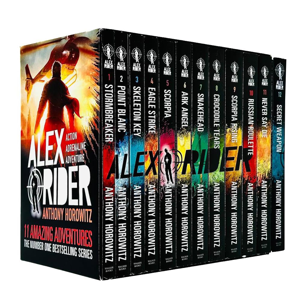 Alex Rider 12 Books Collection Set (alex rider books)