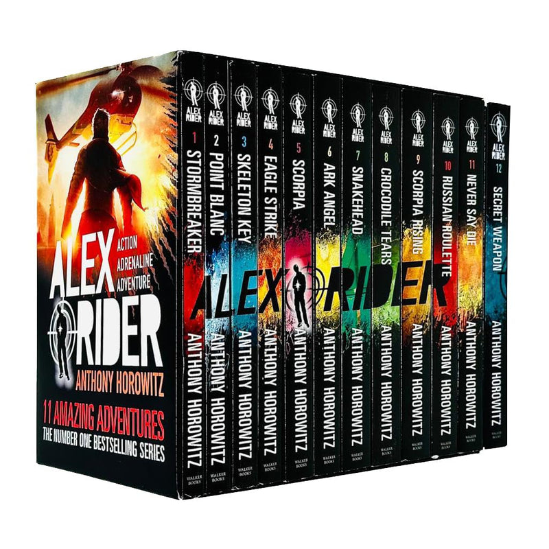 Alex Rider 12 Books Collection Set (alex rider books)