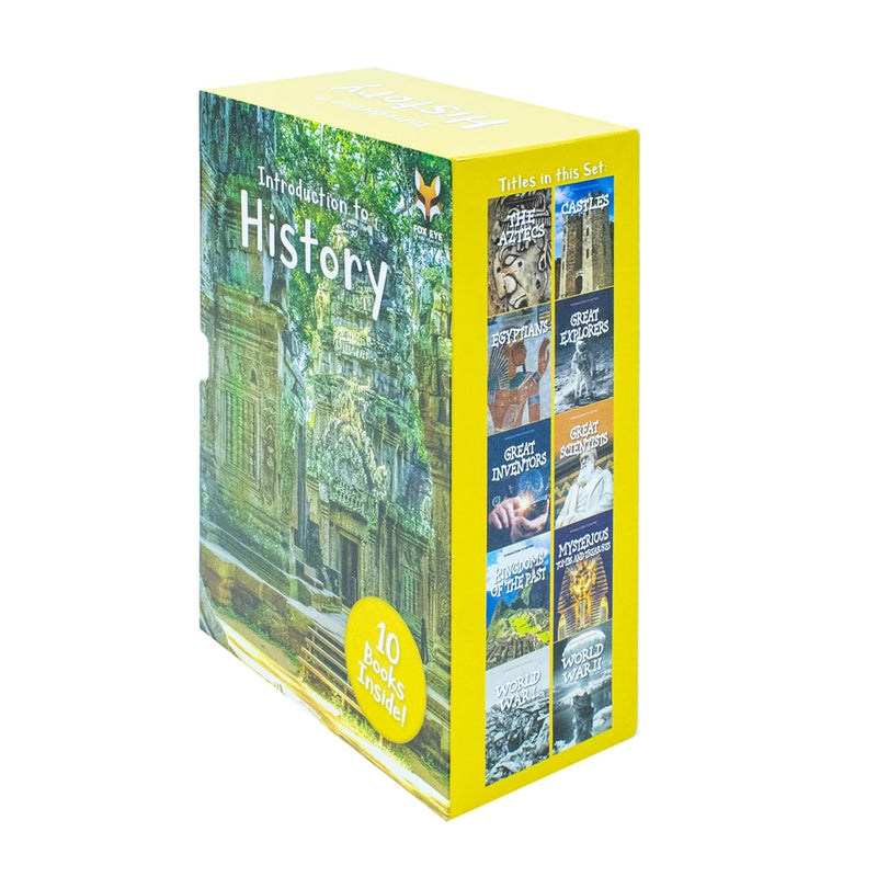 ["aztecs", "children educational books", "childrens books", "Childrens Books (7-11)", "Childrens Educational", "educational book", "educational books", "educational resources", "fox eye", "fox eye publishing", "Great Explorers", "Great Inventors", "Great Scientist", "History", "history books", "history for children", "introduction to", "introduction to series", "jasmine brooke", "jasmine brooke books", "jasmine brooke collection", "jasmine brooke set", "non fiction for children", "Word War I", "World War II"]