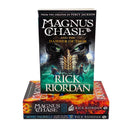 Rick Riordan Magnus Chase 3 Books Collection Set The Sword Of Summer, The Hammer Of Thor, Hotel Valhalla