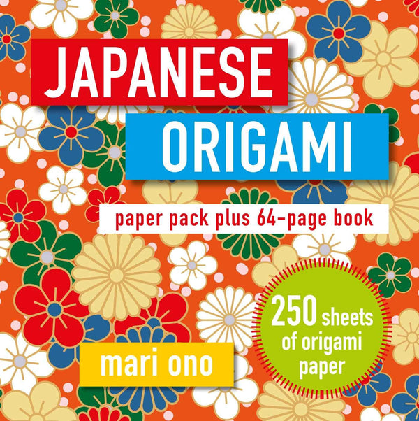 Japanese Origami: Paper block plus 64-page book by Mari Ono