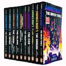 An Official Minecraft Novels 10 Books Collection Set (The Shipwreck, The Voyage, The Crash, The Island, The Rise of the Arch Illager, The Mountain , The End, Lost Journals, Dragon &amp;amp; Haven Trials)
