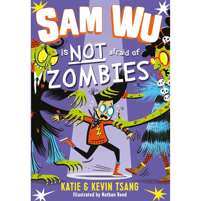 ["9781405295727", "age 6-9 books", "best kids zombie books", "books for 6 to 9 year olds", "books like Dog Man", "children’s adventure book", "children’s book about zombies", "children’s chapter book", "children’s fiction", "children’s humor book", "early reader books", "early reader chapter book", "engaging books for kids", "funny kids book", "funny zombie book for kids", "humorous children’s books", "illustrated chapter books", "Katie Tsang book", "Katie Tsang books", "kids action book", "kids adventure book", "kids bravery stories", "kids graphic novel", "kids Halloween book", "kids monster book", "kids spooky stories", "kids zombie book", "monster books for children", "picture book for kids", "primary school reading book", "Sam Wu book series", "Sam Wu is Not Afraid of Zombies", "Sam Wu series", "school age books", "spooky book for kids", "young readers fiction", "zombie adventure for kids", "zombie story for children"]
