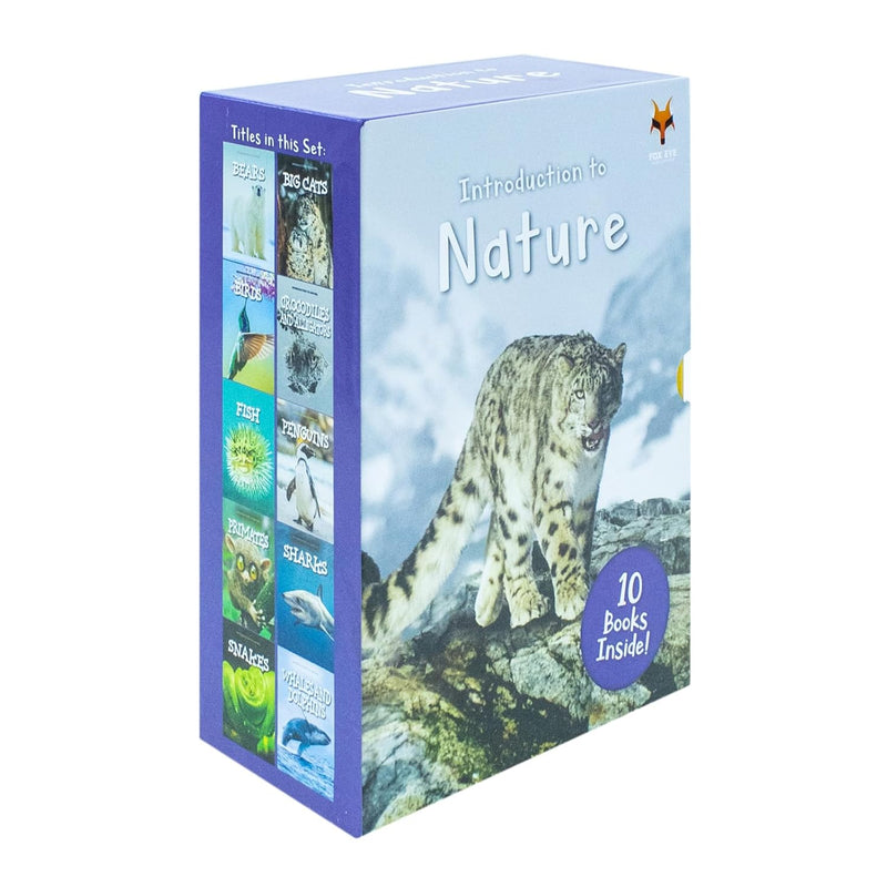 ["9781836670131", "animal books", "Animals", "animals books", "Bears", "Big Cats", "Birds", "children animal books", "children educational books", "childrens books", "Childrens Books (7-11)", "Childrens Educational", "childrens nature books", "Crocodile and Alligators", "educational book", "educational books", "educational resources", "Fish", "fox eye", "fox eye publishing", "introduction to", "introduction to series", "jasmine brooke", "jasmine brooke books", "jasmine brooke collection", "jasmine brooke set", "Nature", "nature education", "non fiction for children", "Penguins", "Primates", "Sharks", "Snakes", "Whales and Dolphins"]