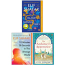 Elif Shafak Collection 3 Books Set (The Island of Missing Trees, 10 Minutes 38 Seconds in this Strange World, The Architect&