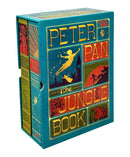 Peter Pan and The Jungle Book - Minalima Edition 2 Books Collection Set | Illustrated with Interactive Elements