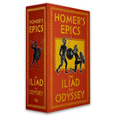 The Iliad and The Odyssey 2 Books Collection Box Set by Homer Hardback Edition