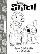 Disney Stitch: Giant Colour-Me Pad | Large Kids Colouring & Activity Book | Lilo & Stitch Creative Colouring Pad