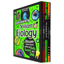 DK Seriously Brilliant Biology 3 Books Box Set and 1 Poster (The Body Book, The DNA Book and The Bacteria Book)