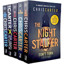 Robert Hunter Thrillers 5 Books Collection Set by Chris Carter (The Crucifix Killer, The Night Stalker, One by One, The Executioner, The Death Sculptor)