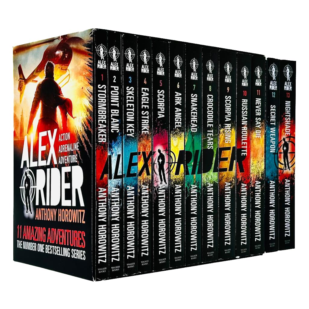 Alex Rider 12 Books Collection Set (alex rider books)