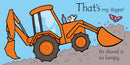 That's not my digger by Fiona Watt (Usborne Touchy-Feely Books)