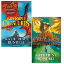 Impossible Creatures Series 2 Books Collection Set by Katherine Rundell (Impossible Creatures and The Poisoned King)