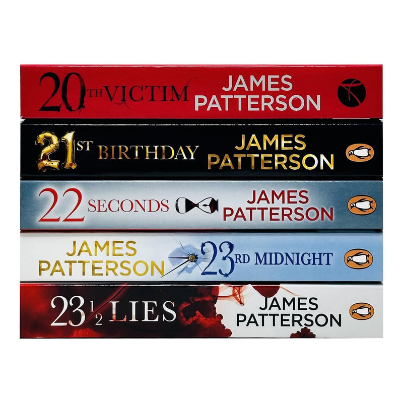 ["20th Victim", "21st Birthday", "22 Seconds", "23 1/2 lies", "23rd midnight", "9780678459782", "adult fiction", "best james patterson books", "fiction books", "james patterson", "james patterson book collection", "james patterson book collection set", "james patterson book set", "james patterson books", "james patterson collection", "james patterson series", "james patterson women murder club", "mysteries", "suspense", "thrillers", "women murder club book collection", "women murder club books", "women murder club collection", "women murder club series"]