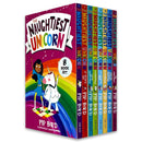 The Naughtiest Unicorn Series 8 books set by Pip Bird: The best unicorn book series and funniest stories you'll read this year!