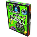 DK Seriously Brilliant Biology 3 Books Box Set and 1 Poster (The Body Book, The DNA Book and The Bacteria Book)