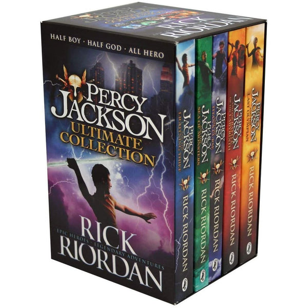 Percy Jackson Collection 5 Books Set by Rick Riordan