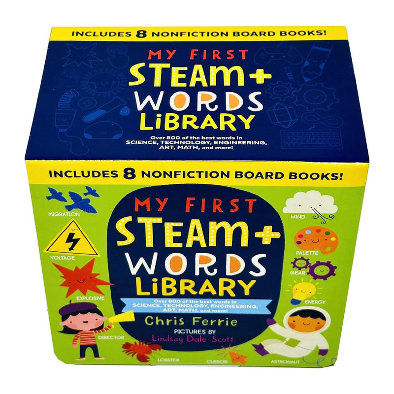 ["Art Words", "baby university", "Board Book", "board books", "board books for toddlers", "children board books", "children books", "children early learning", "children early reading", "childrens books", "Childrens Books (0-3)", "Childrens Books (3-5)", "Childrens Early Learning", "early learning", "early readers", "early reading", "Engineering Words", "first words", "Mathematics Words", "Nature Words", "Ocean Words", "Science Words", "Space Words", "stem", "Technology Words"]