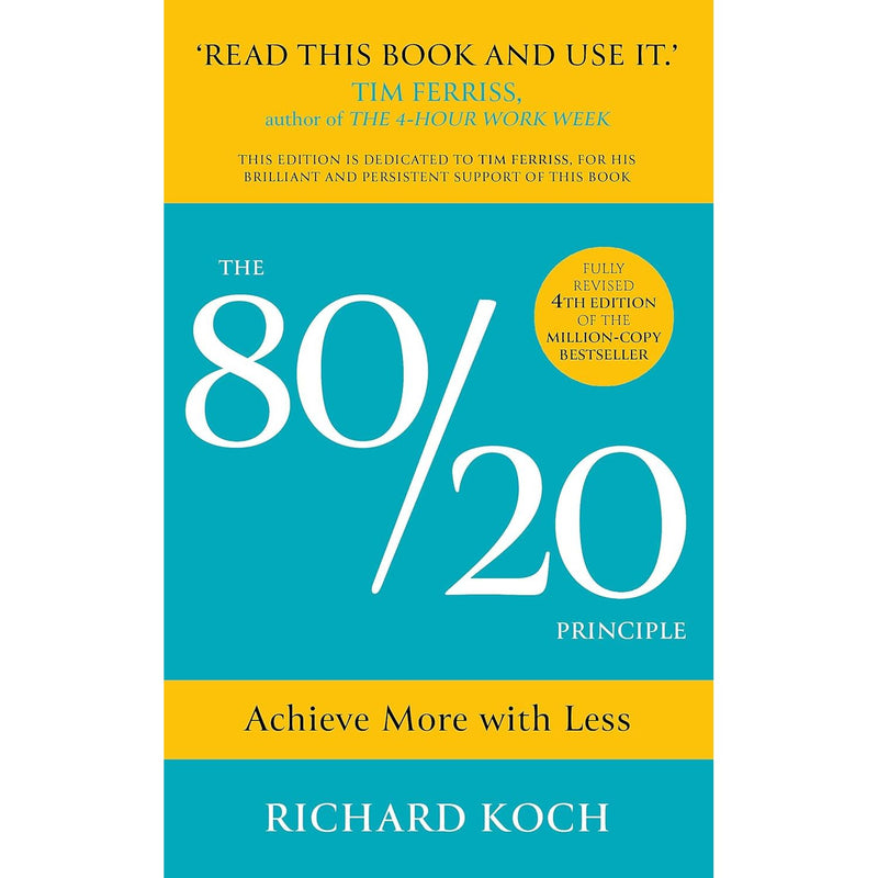 ["20th anniversary edition", "5 Mega Rules of Life", "9781529370454", "Advantages for life", "Advice about future", "Bestseller author", "Bestselling book", "Bestselling single book", "Business Book", "Business Class book", "business Life Book", "Business Management Skills", "Career and achieving success", "Career Tips", "Job hunting", "Personal Development", "Principles of Life", "productivity and business classic", "Professional book", "Secret of Achieving", "Secret Of success", "Self help", "Self success", "Tertiary Education", "The 80/20 Principle", "The 80/20 Principle by Richard Koch"]