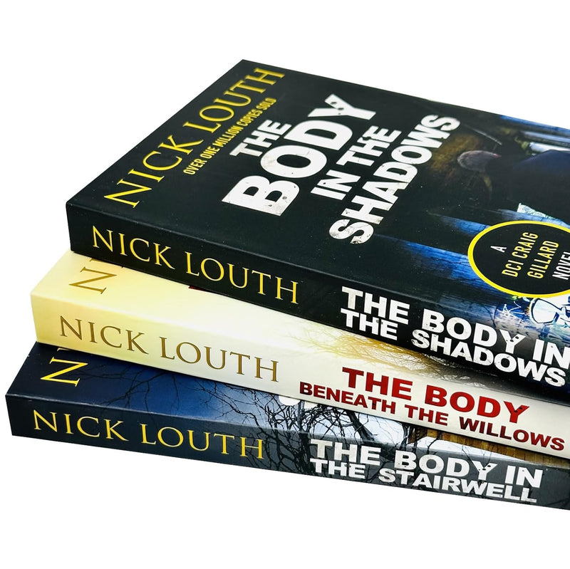 ["9780678462805", "craig gillard books in order", "crime thriller", "crime thriller books", "dci craig gillard books in order", "dci gillard books in order", "mysteries books", "nick louth", "nick louth book collection", "nick louth book collection set", "nick louth books", "nick louth books in order", "nick louth collection", "nick louth craig gillard books", "nick louth craig gillard books in order", "nick louth dci craig gillard", "nick louth dci craig gillard books", "nick louth dci craig gillard collection", "nick louth dci craig gillard crime thrillers", "nick louth dci craig gillard series", "police procedurals", "The Body Beneath the Willows", "The Body in Nightingale Park", "The Body in the Shadows"]