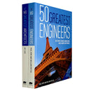 The 50 Greatest Architects By Ike Ijeh and The 50 Greatest Engineers By Paul Virr, William Potter 2 Books Collection Set