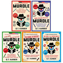 Murdle Puzzle Series 5 Books Collection Set By G. T. Karber (Murdle, More Killer Puzzles, Even More Killer Puzzles, The School of Mystery and The Case of the Seven Skulls)