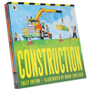 The Construction Crew Series By Sally Sutton Illustrated 8 Picture Books Collection Set (Construction, Demolition, Dig, Dump, Roll, AMBULANCE AMBULANCE!, Roadworks, Wheels, Tractor and Catch That Plane)