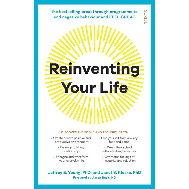 ["9781912854356", "Atomic Habits", "Emotional Self Help", "Health", "Health and Fitness", "Janet S. Klosko", "Jeffrey E. Young", "Mental health", "mental health books", "motivational self help", "non fiction", "Non Fiction Book", "non fiction books", "non fiction text", "Practical & Motivational Self Help", "practical self help", "Reinventing Your Life", "Reinventing Your Life atomic habits", "Reinventing Your Life book", "Reinventing Your Life collection", "Reinventing Your Life set", "Self Help", "self help books"]