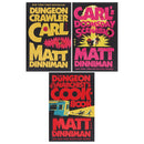 Dungeon Crawler Carl Series by Matt Dinniman 3 Books Collection Set (Books 1-3) (Dungeon Crawler Carl, Carl's Doomsday Scenario and The Dungeon Anarchist's Cookbook)