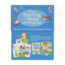 Usborne Starting to Read with Phonics Collection Set