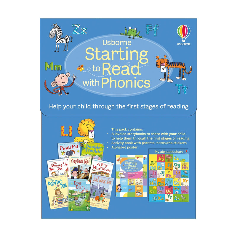 ["9781836040521", "Activity Book", "Activity Books", "Children Activity Books", "Childrens Activity books", "Parents Notes", "Phonics", "read with phonics", "Starting to read", "Starting to read with phonics", "stickers", "stickers books", "usborne", "usborne book collection", "Usborne Book Collection Set", "usborne book set", "usborne books", "usborne collection", "usborne phonics readers", "usborne very first reading", "very first reading"]