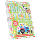 Big Stickers for Little Hands Assortment 10 Books Collection Set (Woodland Friends, Ocean Creatures, ABC, 123, Animals, All About Me, Dinosaur Island, Farm Friends, Magical Unicorns & Mighty Machines)
