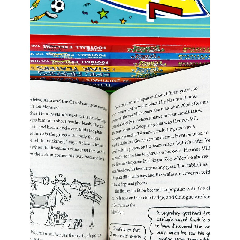["9781529528343", "Alex Bellos", "Association football", "Ben Lyttleton", "Children Book", "children books", "children collection", "childrens books", "Childrens Books (7-11)", "football", "football books", "football school", "football school books", "football school collection", "football school series", "football school set", "Sports", "sports humour"]