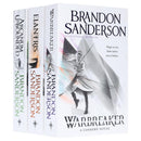 Brandon Sanderson Collection 3 Books Set (Arcanum Unbounded, Elantris and Warbreaker)