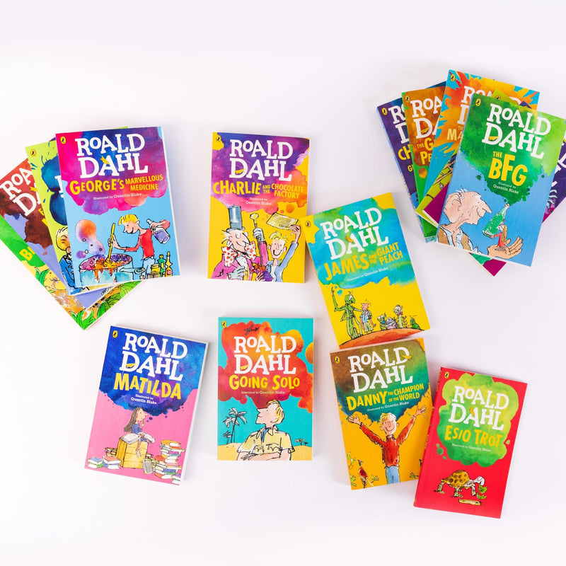 Roald Dahl Collection 16 Books Set Classic Kids